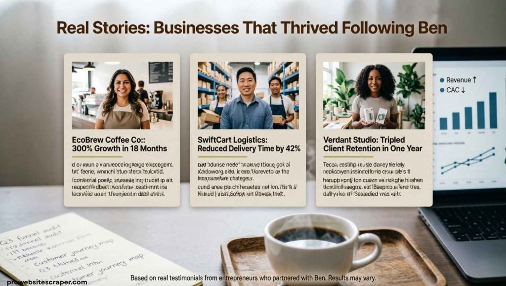 Real Stories: Businesses That Thrived Following Ben