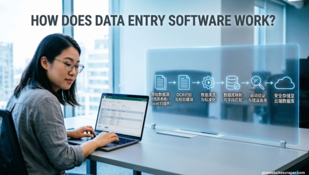 How Does Data Entry Software Work?