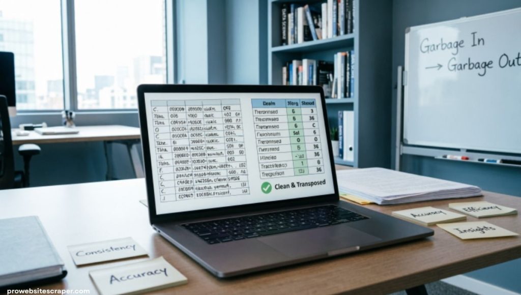 Why Is Cleaning and Transposing Data Important for Data Analysis