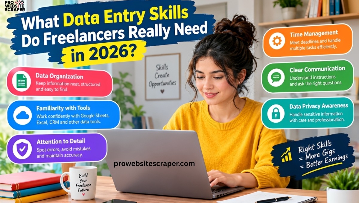 What Data Entry Skills DFreelancers Really Need in 2026